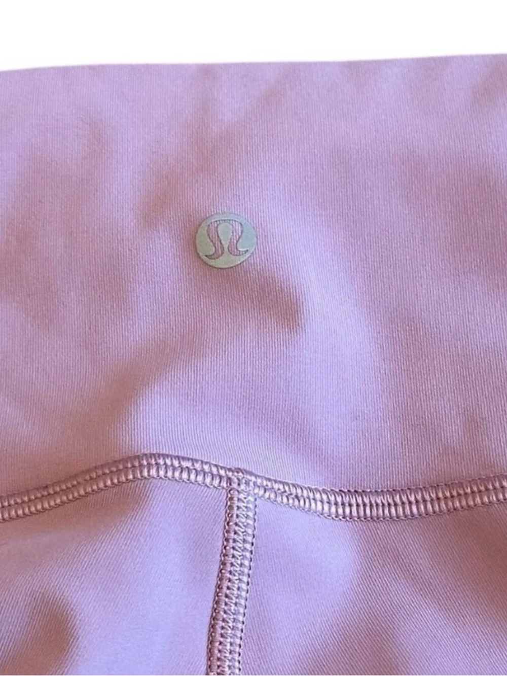 Lululemon Wunder Under High Rise Leggings Logo Full Length Stretch Size 8 Womens - Picture 7 of 10